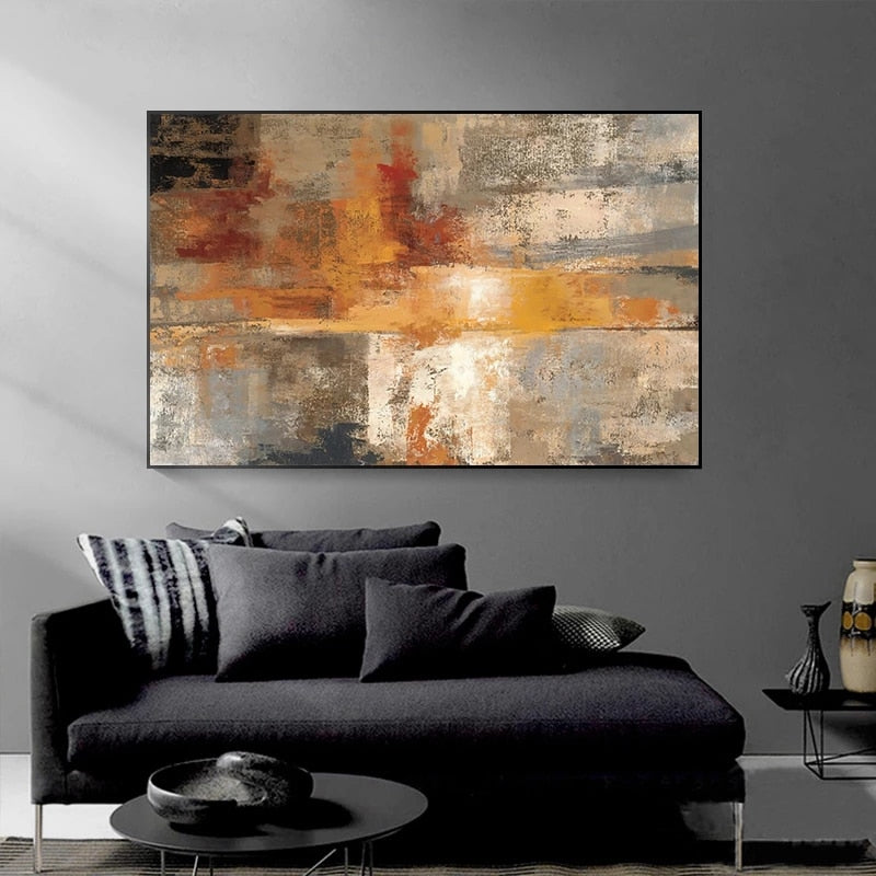 Abstract Schilderij Rood